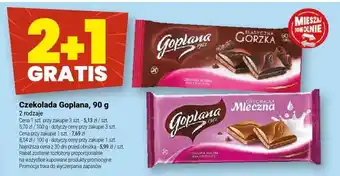 Twój Market Czekolada Goplana mleczna oferta