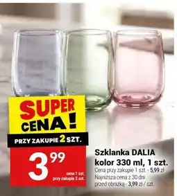 Twój Market Szklanka DALIA kolor oferta