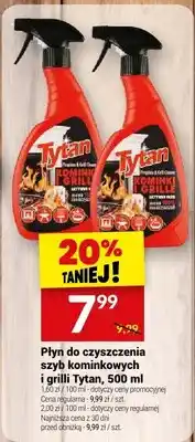 Twój Market Płyn do czyszczenia szyb kominkowych i grilli Tytan oferta
