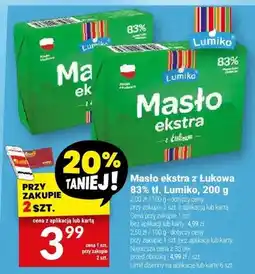Twój Market Masło ekstra z Łukowa 83% tł. Lumiko oferta