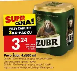 Twój Market Piwo Żubr oferta