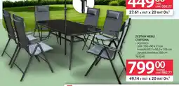 Selgros Zestaw mebli O oferta