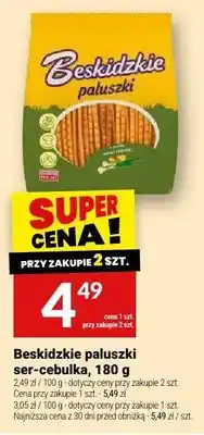 Twój Market Beskidzkie paluszki ser-cebulka oferta