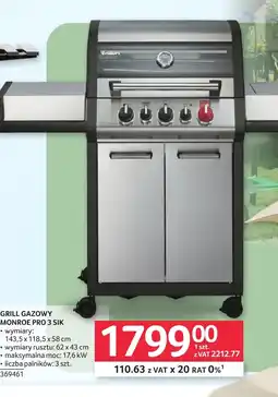 Selgros Grill Monroe oferta