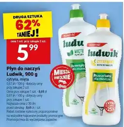 Twój Market Płyn do naczyń Ludwik mięta oferta