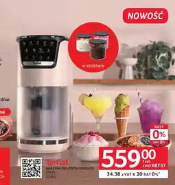 Selgros Maszynka do lodów Tefal oferta
