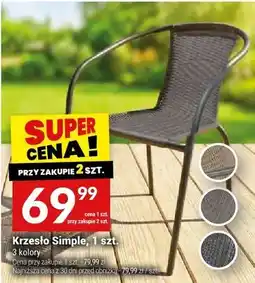 Twój Market Krzesło Simple 3 kolory oferta