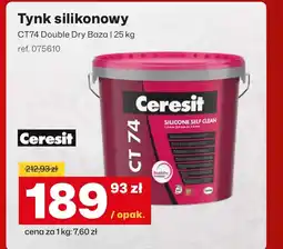 3W Tynk silikonowy Ceresit oferta