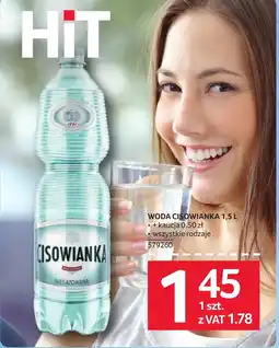 Selgros Woda mineralna Cisowianka oferta