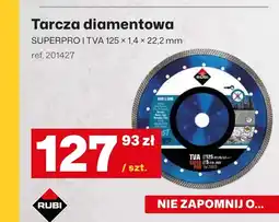 3W Tarcza diamentowa Rubi oferta