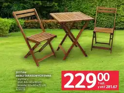 Selgros Zestaw mebli ogrodowych oferta