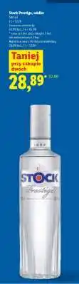 Lidl STOCK PRESTIGE Wódka oferta