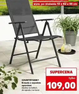 Kaufland COUNTRYSIDE Krzesło z wysokim oparciem oferta