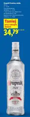 Lidl KRUPNIK PREMIUM Wódka oferta