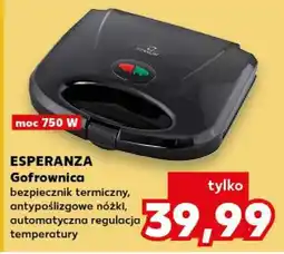 Kaufland ESPERANZA Gofrownica oferta