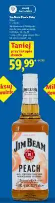 Lidl Jim Beam Peach, likier oferta