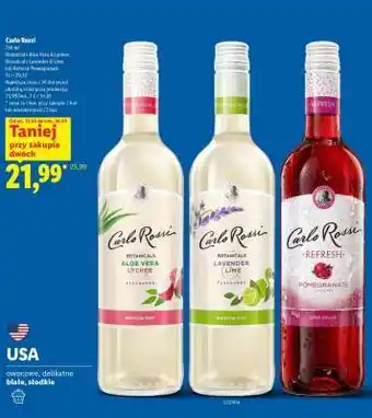 Lidl Carlo Rossi oferta