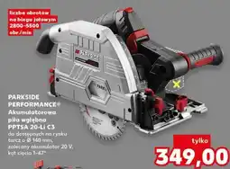 Kaufland PARKSIDE PERFORMANCE Akumulatorowa piła wgłębna PPTSA 20-Li C3 oferta