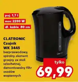 Kaufland CLATRONIC Czajnik WK 3445 oferta