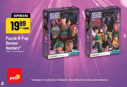 Polomarket Puzzle K-Pop Demon Hunters Clementoni 500 elementów oferta
