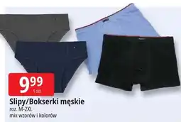 E.Leclerc Slipy/Bokserki męskie roz. M-2XL mix wzorów i kolorów oferta