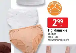 E.Leclerc Figi damskie Lotmar roz. L-5XL mix wzorów i kolorów oferta