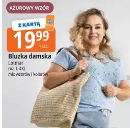 E.Leclerc Bluzka damska Lotmar ażurowy wzór roz. L-4XL mix wzorów i kolorów oferta