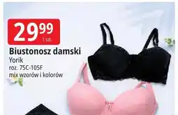 E.Leclerc Biustonosz damski Yorik roz. 75C-105F mix wzorów i kolorów oferta