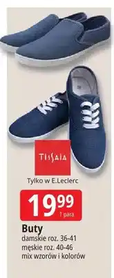 E.Leclerc Buty Tiisaia damskie roz. 36-41 męskie roz. 40-46 mix kolorów oferta