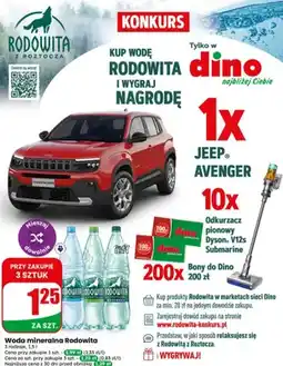 Dino Woda mineralna Rodowita z Roztocza oferta