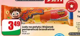 Dino Lody na patyku Wojanek pomarańcza brzoskwinia oferta