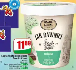 Dino Lody mięta czekolada belgijska Bracia Koral Jak Dawniej oferta