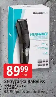 E.Leclerc Strzyżarka BaByliss E756E 0,5-25mm zasilanie sieciowe oferta