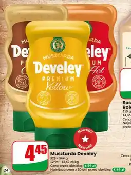 Dino Musztarda Develey Premium Hot oferta
