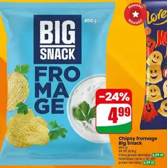 Dino Chipsy fromage Big Snack oferta