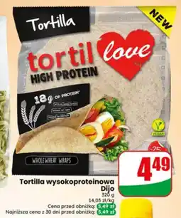 Dino Tortilla wysokoproteinowa Dijo High Protein oferta