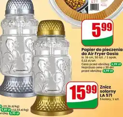 Dino Znicz solarny LA 571 3 kolory oferta