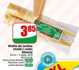 Dino Wafle do lodów stożki i rożki Sławoj oferta