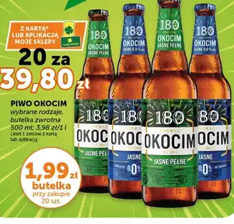 Piwo Okocim Jasne 0,0%
