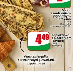 Dino Zapiekanka z pieczarkami i szynką oferta