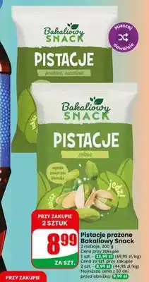 Dino Pistacje prażone solone Bakaliowy Snack oferta