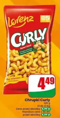 Dino Chrupki Curly Peanut Classic Lorenz oferta