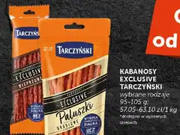 ABC Kabanosy Exclusive drobiowe Paluszki Tarczyński wybrane rodzaje oferta