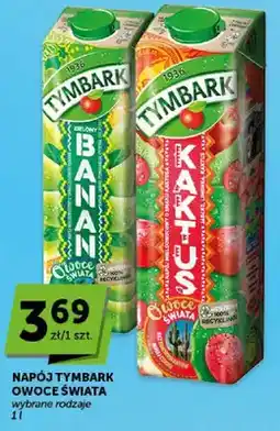 ABC Napój Tymbark Owoce Świata kaktus oferta