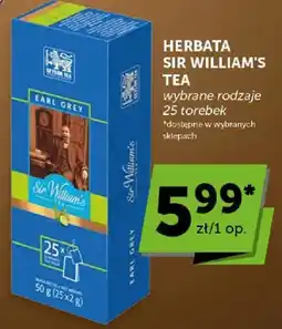 ABC Herbata Sir William's Tea Earl Grey oferta