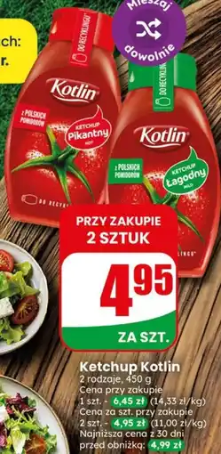 Dino Ketchup Kotlin 2 rodzaje oferta