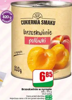 Dino Brzoskwinie w syropie CUKIERNIA SMAKU oferta