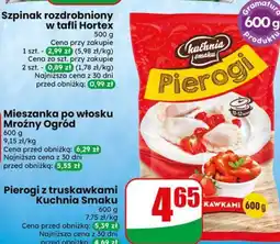 Dino Pierogi z truskawkami Kuchnia Smaku oferta