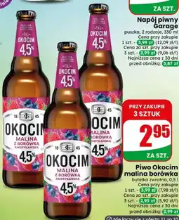 Dino Piwo Okocim malina borówka oferta