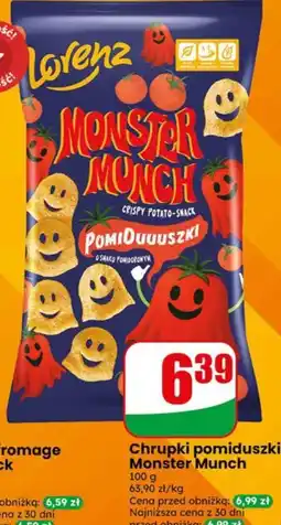 Dino Chrupki pomiduszki Monster Munch oferta